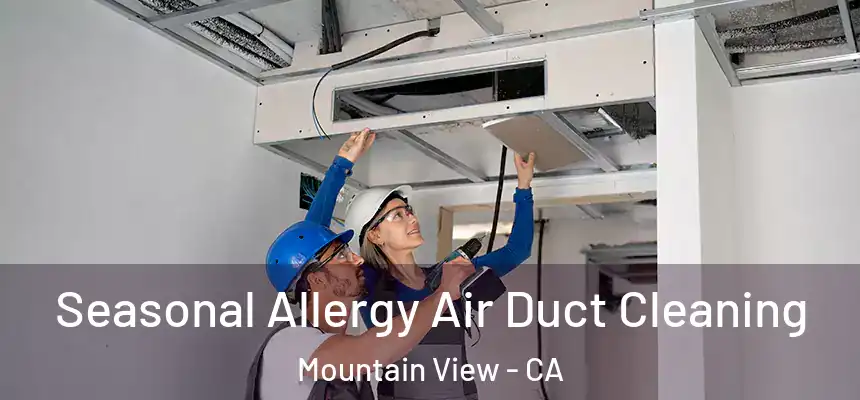 Seasonal Allergy Air Duct Cleaning Mountain View - CA